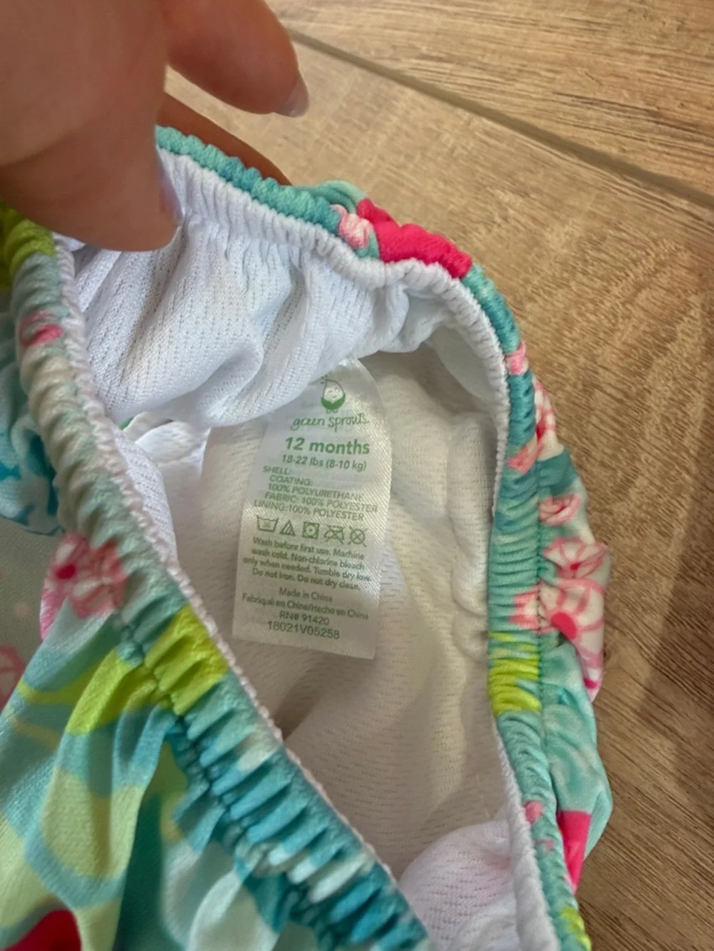 2 Pack reusable Baby Swim Diapers